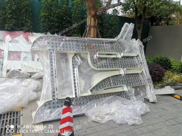 汉普斯酒店发光字